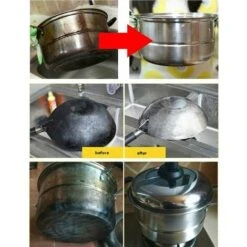 Tamponi Per Strofinare Spugne Per La Pulizia Della Cucina Spugne Per La Pulizia Magiche Al Carborundum Tamponi Per La Pulizia Resistenti Alla Decontaminazione Ad Alta Densità Per Cucina, Idraulici E S -Vendite Stanley || Ks Tools || MSW 98111421 5