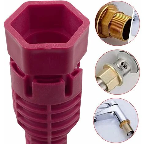 Chiave Per L'installazione Di Rubinetti E Lavandini Per La Riparazione Di Rubinetti Della Cucina - Strumento Per L'installazione Di Lavelli, Chiave Per Lavabo Multifunzionale, Strumenti Idraulici 5 Chiave Per L'installazione Di Rubinetti E Lavandini Per La Riparazione Di Rubinetti Della Cucina - Strumento Per L'installazione Di Lavelli, Chiave Per Lavabo Multifunzionale, Strumenti Idraulici - immagine 3