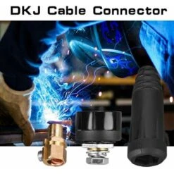 Connettore Da Pannello Per Filo Di Saldatura E Adattatore Rapido Per Spina Da Pannello (DKJ35-50 Nero) -Vendite Stanley || Ks Tools || MSW 98121807 4