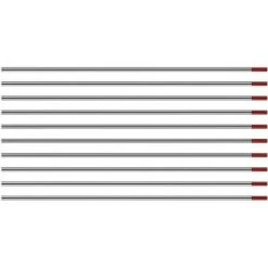 Elettrodi Per Saldatura Al Tungsteno Al Torio Al 2% WES 1,6 Mm 150 Mm 10 Pezzi / Confezione -Vendite Stanley || Ks Tools || MSW 98122678 3