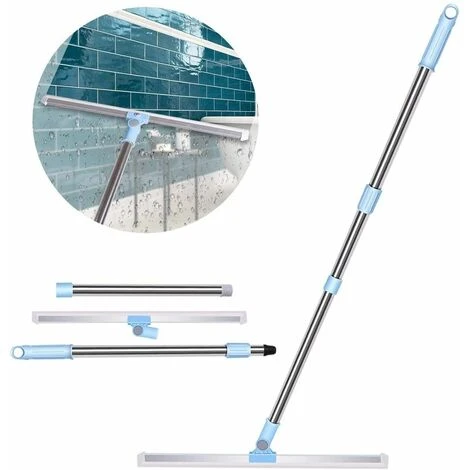 No Brand SCOPA TIRA ACQUA Tergipavimento Pavimenti, Telescopico Silicone Tergivetro 3 No Brand SCOPA TIRA ACQUA Tergipavimento Pavimenti, Telescopico Silicone Tergivetro