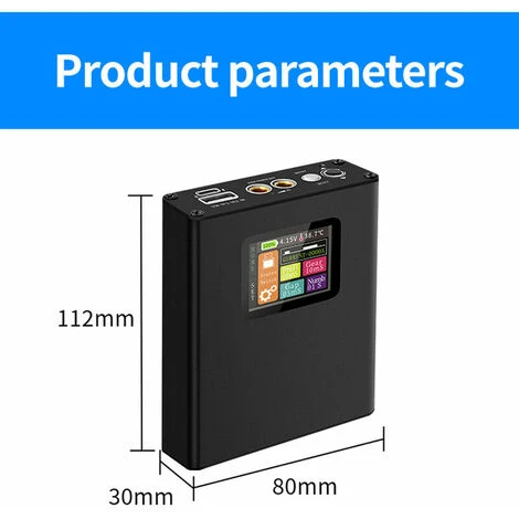 Saldatrice A Punti Digitale 18650, Saldatrice A Batteria Al Litio Con Amperometro Per Fogli Di Nichel Placcato Puro Nichel 5 Saldatrice A Punti Digitale 18650, Saldatrice A Batteria Al Litio Con Amperometro Per Fogli Di Nichel Placcato Puro Nichel - immagine 3