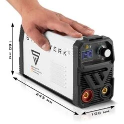 Saldatrice STAHLWERK ARC 140 MD - Inverter DC MMA E-Hand Lift-TIG Con 140 Ampere, Tecnologia IGBT E Scheda Singola, 7 Anni Di Garanzia Del Produttore -Vendite Stanley || Ks Tools || MSW 98883950 3