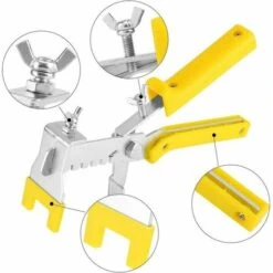 Sistema Di Livellamento Per Piastrelle Morsetto Morsetto Per Pavimento Localizzatore Di Piastrelle Morsetto Per Aiuto Alla Posa Di Piastrelle Morsetto Per Pavimento Regolabile Per Pavimenti Pareti -Vendite Stanley || Ks Tools || MSW 99783171 2